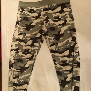 Camouflage pajama pants